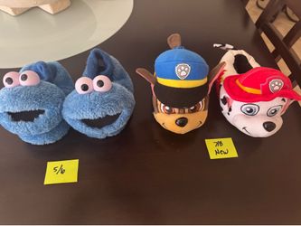 New Toddler Slippers (size 5/6 and 7/8)
