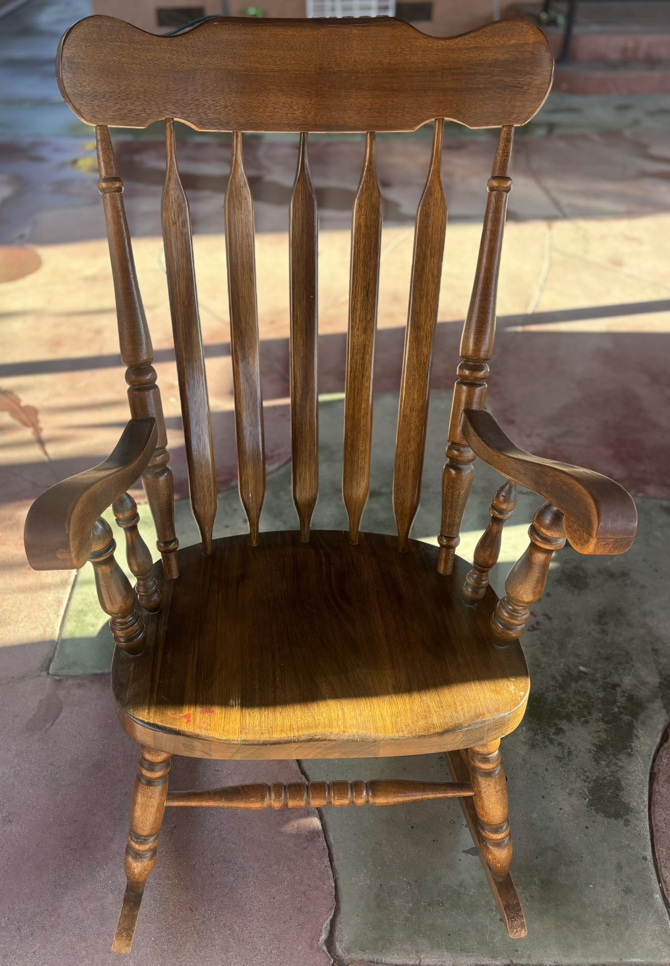 Antique Wooden Rocking Chair