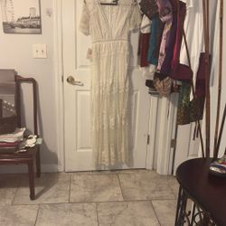 DRESS DAY SHES SO FAB ROMPER SIZE S 