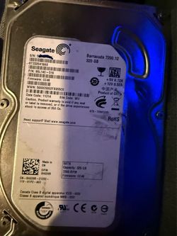Seagate 250 GB MOMENFUS 5400 and WD Scorpio Black, 320 GB data
