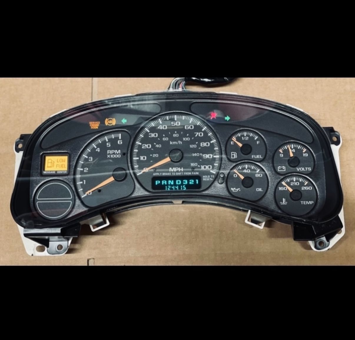 Chevy/GMC Cluster