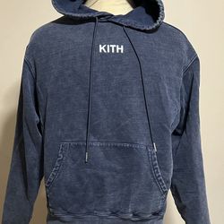 Kith Logo Hoodie Size Large 