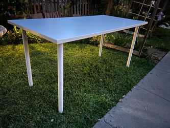 White desk