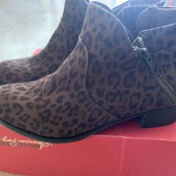 American Rag Leopard Print Booties