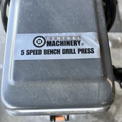 Central Machinery Drill Press