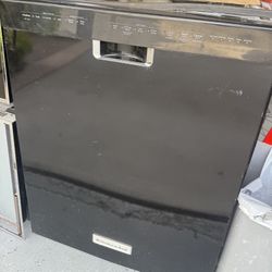 Kitchen Aid Black Dishwasher