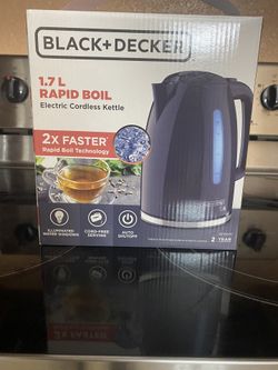 Black & Decker Rapid Boil Cordless Kettle