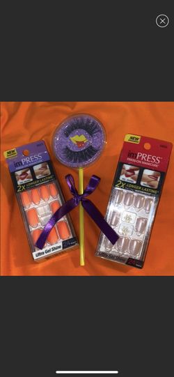 Nails and Mink lashes bundle