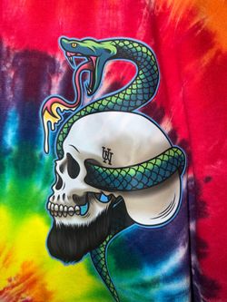 Brand new UN shirt tie dye XL