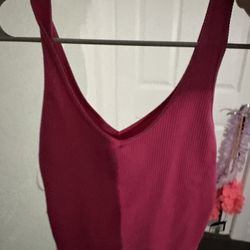 Hollister Pink Tank Top Medium