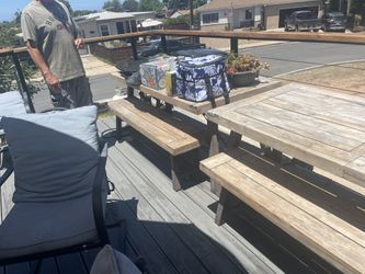 Teak Patio Tables And Benches