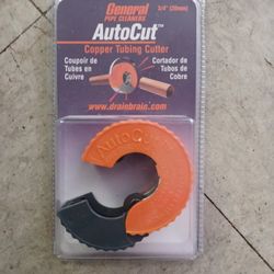 General Pipe Cleaners Auto Cut Copper Tubing Cutter 3/4 In