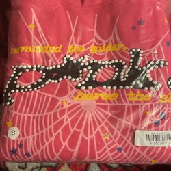 Pink Spider Hoodie 