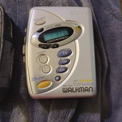 Sony TV/FM/AM Walkman