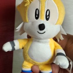 Sonic The Hedgehog Classic Tails Small Plush 8in