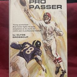 Pro Passer :  Clyde Grosscup, 1966 First Ed HC, Grosset & Dunlap