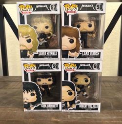 Metallica Funko Pops