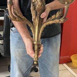 Antique Bronze, Candelabras, Early 19Th Century