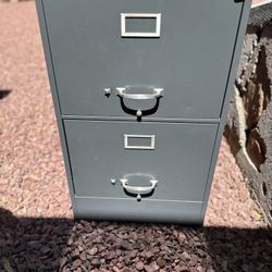 Vintage 1950s Steelcase Legal Size File Cabinet