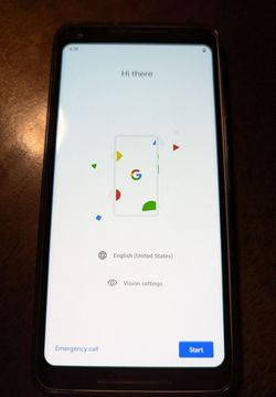 Google Pixel 2 XL unlocked, 4GB RAM, 64GB storage