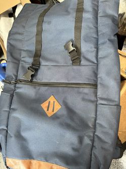 Abscent Design Odor Absorbing Roll Top Back Pack Smell Proof 