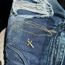 20 Inch Gold Chain With Pendent 