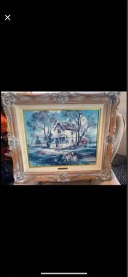 Marty Bell signed & no. 151/750 “Love Tide” lithograph Artist signed, COA