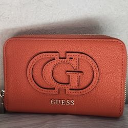 Guess Wallet Never Used Orange