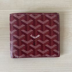 Goyard Wallet (Burgundy Color)