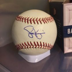 Dodgers Scott Kazmir Autographed ball