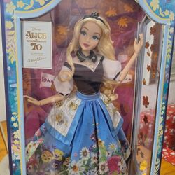 NIB, SEALED!!! Disney Alice in Wonderland Doll by Mary Blair Limited Edition 70th Anniversary w/COA...GORGEOUS!!    
