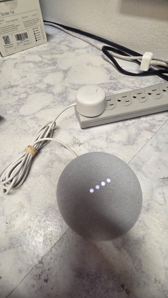 Google Nest Mini 2nd Gen portable Bluetooth speaker