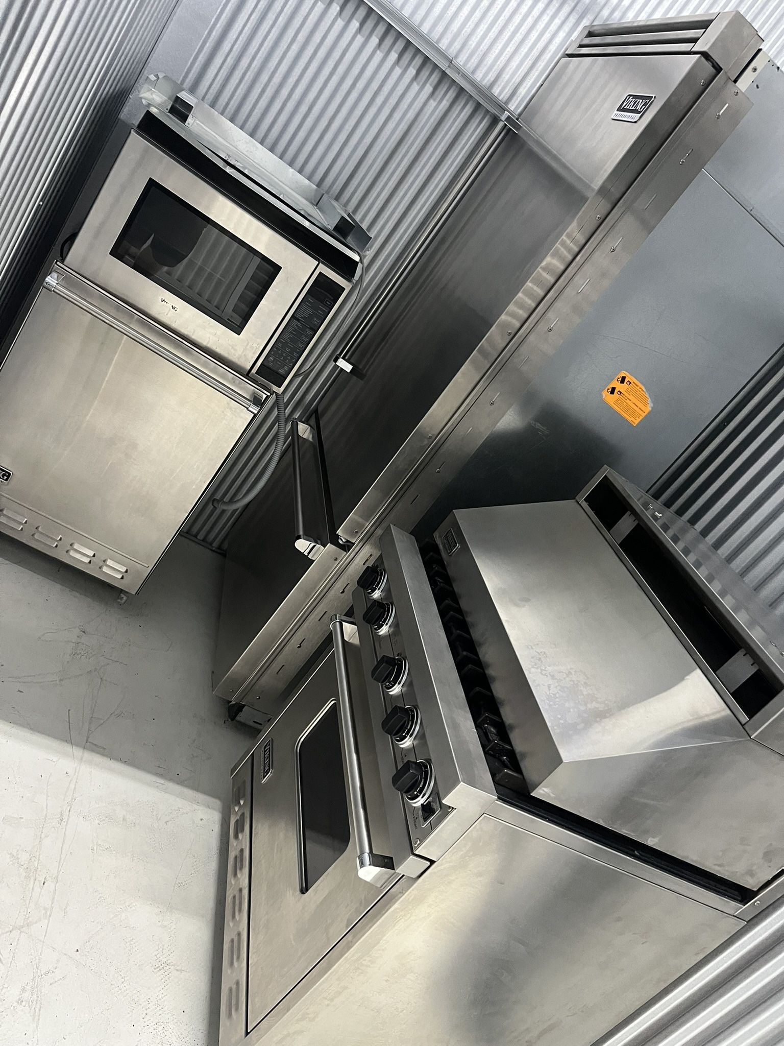 Viking Pro Full Kitchen Appliance Set