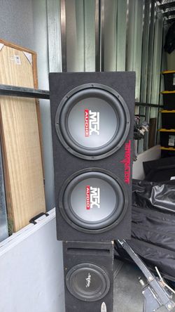 Two 12in  Subwoofers w/box