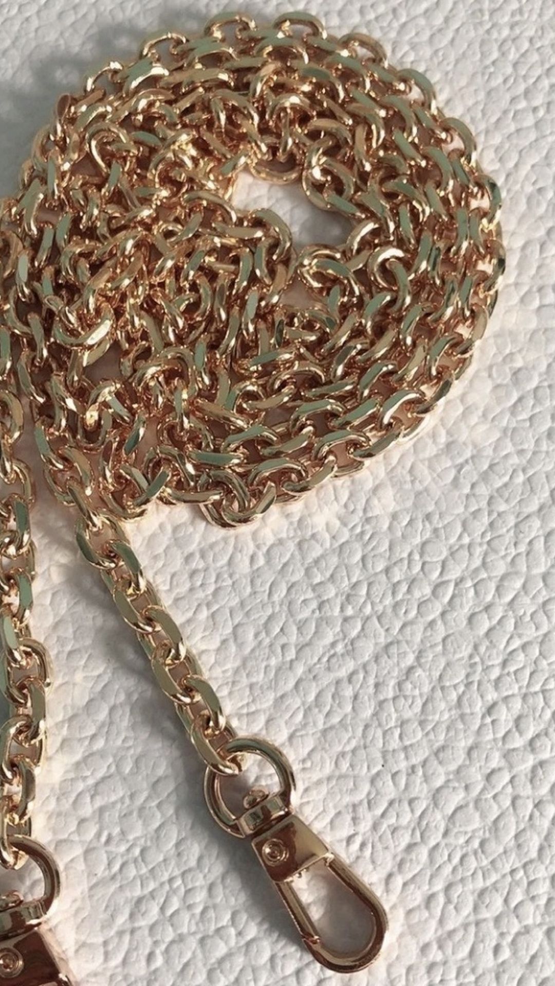 New 47” Gold Strap Chain 