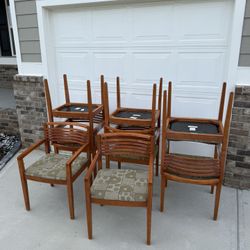 Vintage 1990’s Joseph And Linda Ricchio For Knoll Studio Ricchio Dining Chairs 