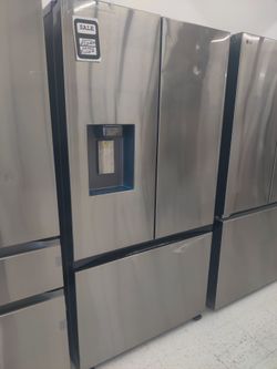 New Samsung
36 in. 26 cu. ft. Counter Depth 3-Door French Door Refrigerator in Stainless Steel with