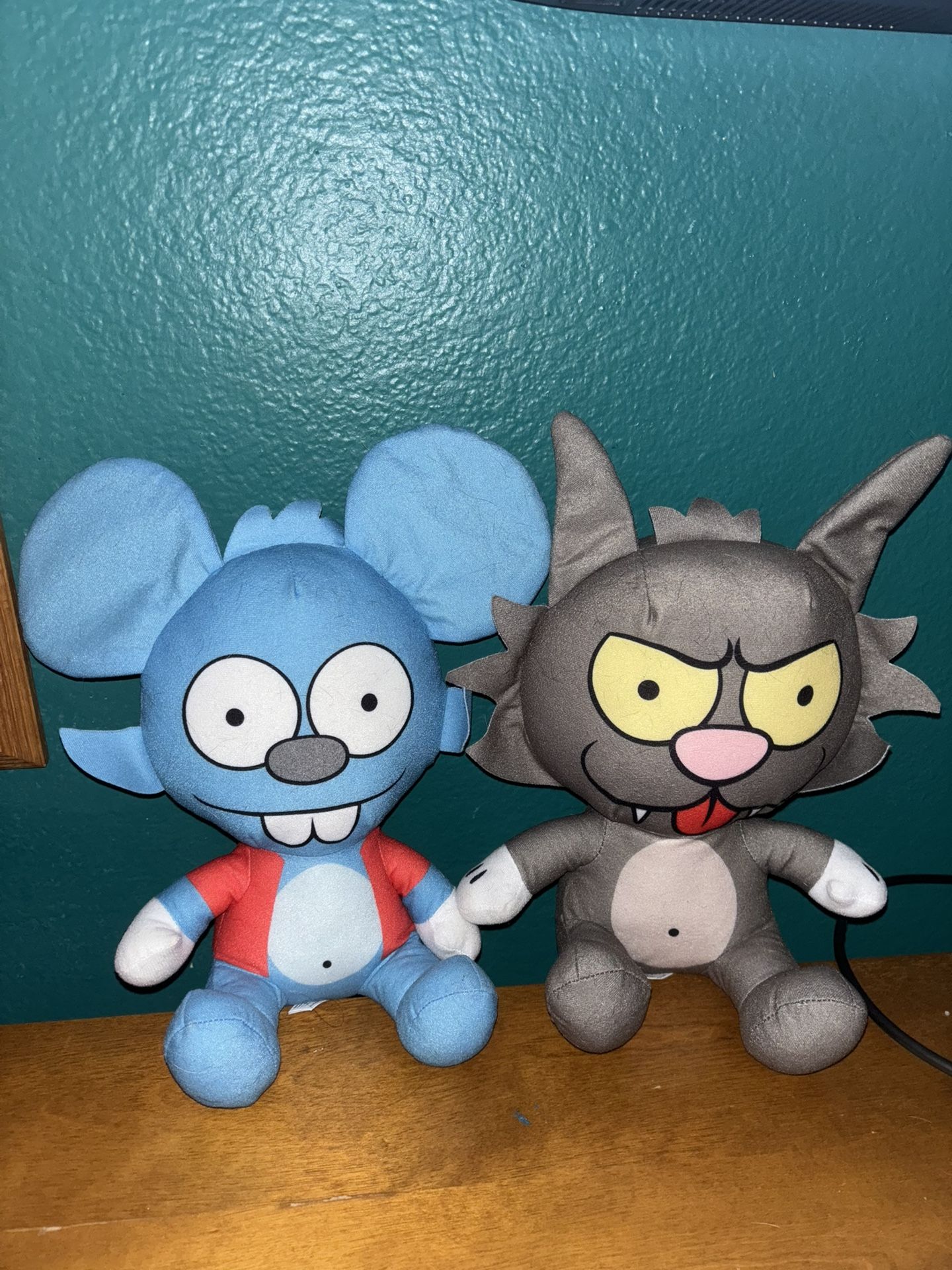 Itchy & Scratchy Plushies