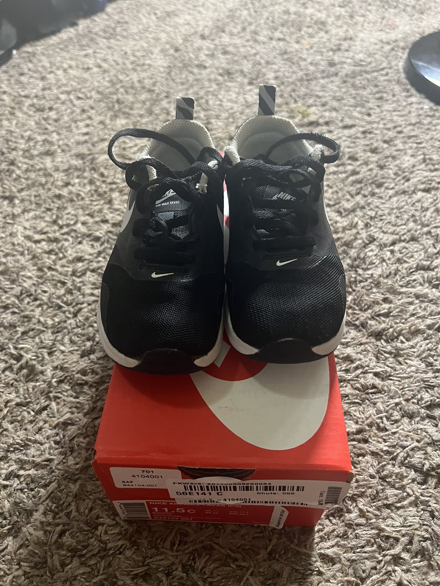 11.5C Boy Nike Air Max Tavas Shoes