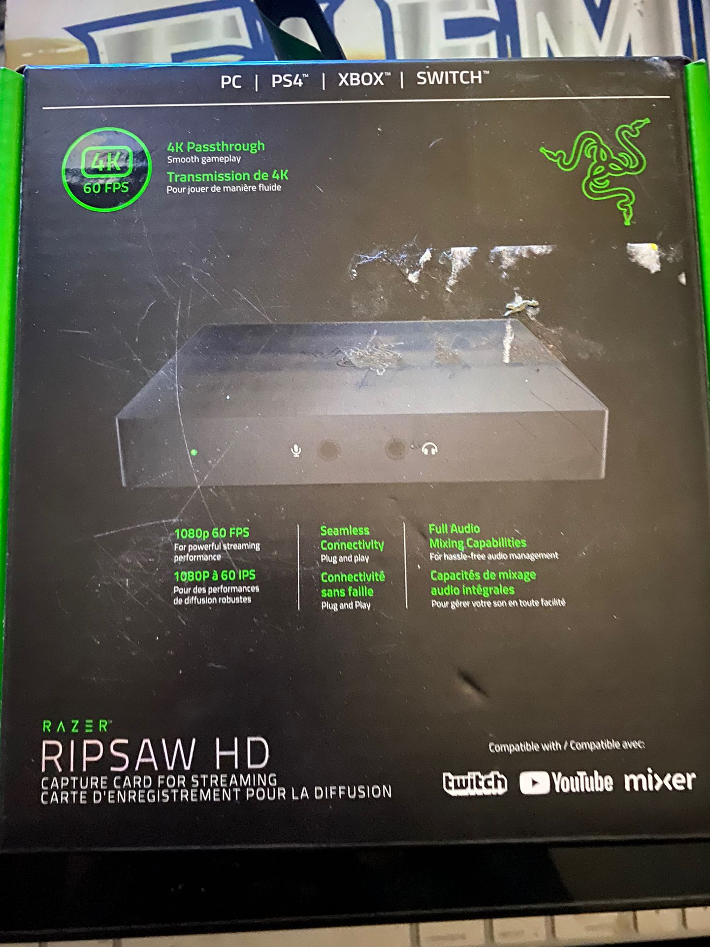 Razer Ripsaw HD HDMI Video Capture Card