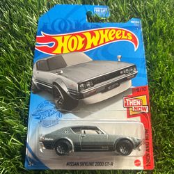 1:64 scale Nissan Skyline 2000GT-R hot wheels diecast car #JapaneseCar #HotWheels