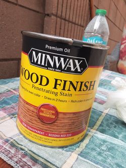 Minwax Stain. Sedona Red