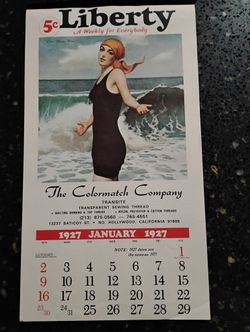 Collectable Callender 1927
