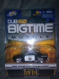 Jada Toys Dub City '69 Chevy Camaro Police 1:64