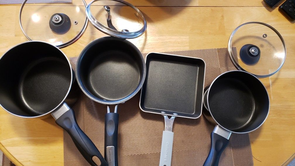 4 Pans For Sale (Like New)