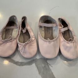 Pink Ballet Shoes Size 2