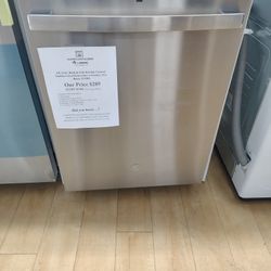 $289(MSRP$749, Save $460) GE Dishwasher With Dry Boost and AutoSense Wash Cycle