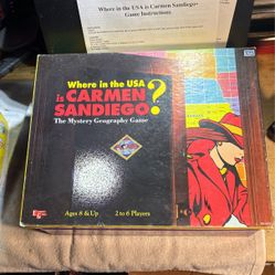 Carmen SanDiego Board Game