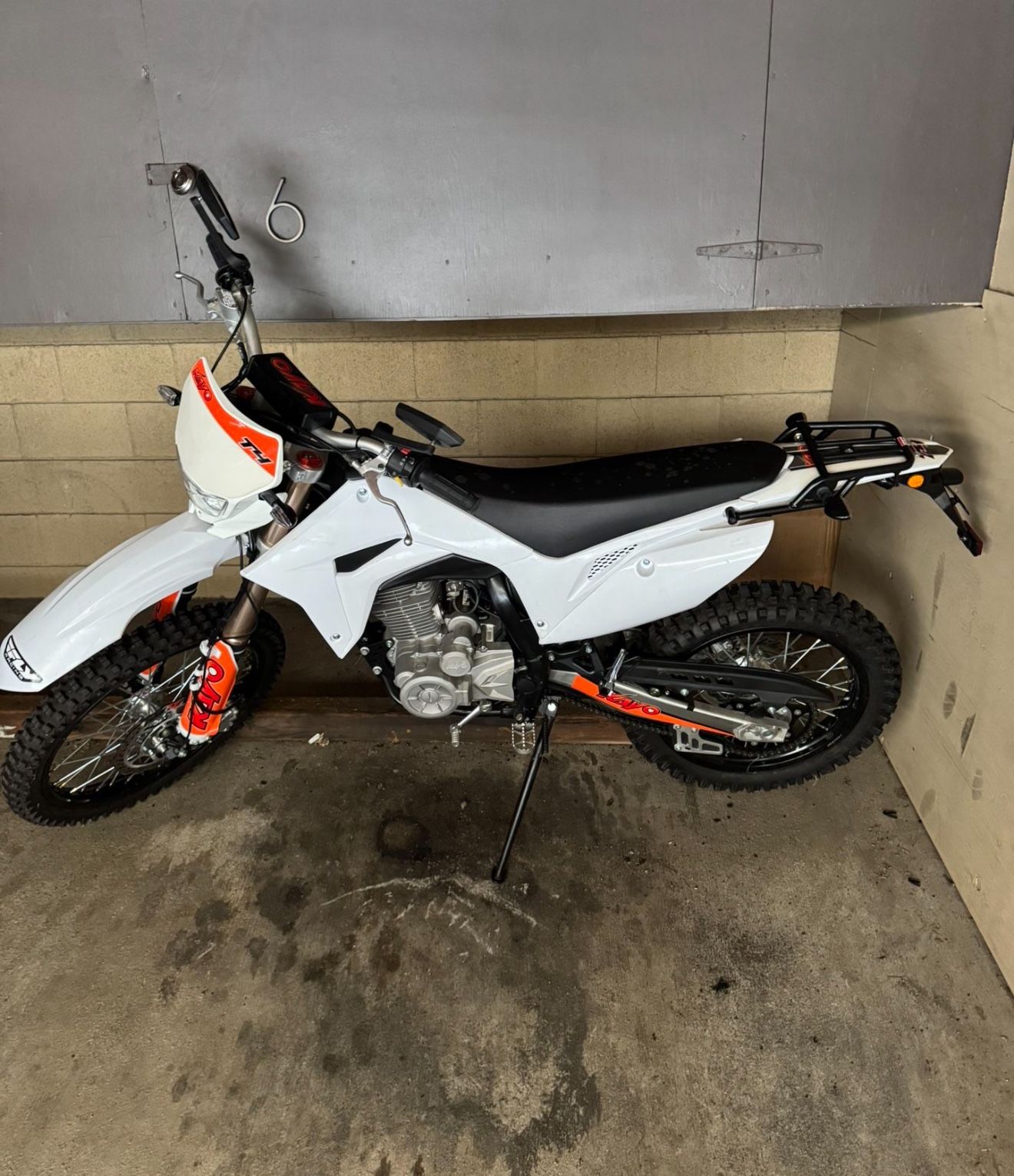New 2020 Street Legal Kayo T4 CRF 250cc 4 Stroke Dual Sport Dirt Bike Motorcycle Only 6 Miles Honda Yamaha KTM Suzuki Kawasaki