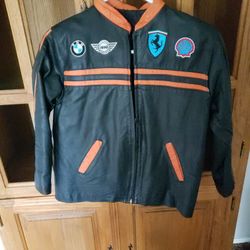 Boys Leather Jacket 